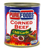 Image of PureFoods Corned Beef Chili Garlic 210 g