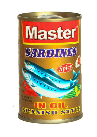 Master Sardines In Oil Spanish Style 155 g