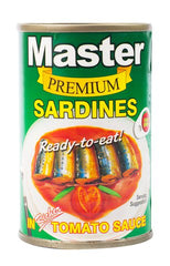 Master Premium Sardines In Tomato Sauce 155 g