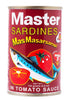 Image of Master Sardines Tomato Red (Can) 155 g