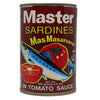 Image of Master Sardines In Tomato Sauce - Red 425 g