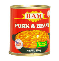 Ram Pork &amp; Beans 220 g