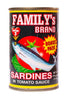 Image of Family's Sardines Bonus Pack In Tomato Sauce - Plain 155 g