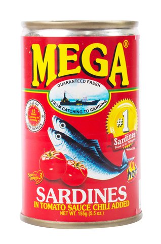 Mega Sardines In Tomato Sauce Chili Added 155 g