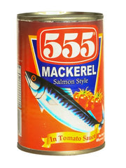 555 Mackerel In Tomato Sauce Sardines 425 g