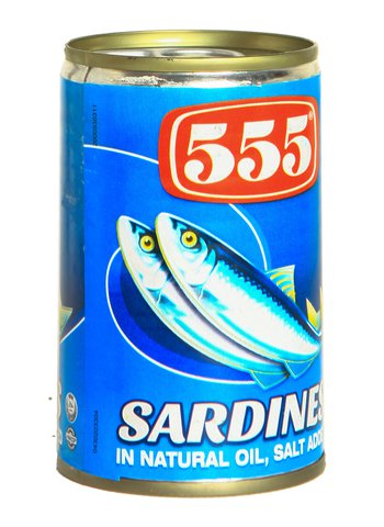 555 Sardines In Natural Oil 155 g