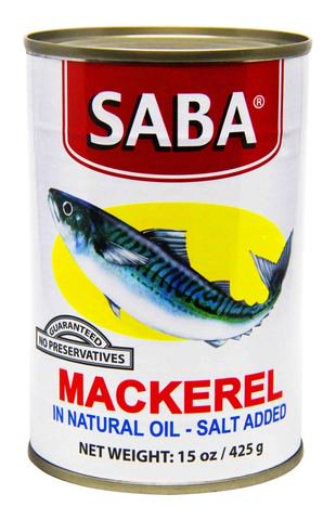 Saba Mackerel In Natural Oil 425 g