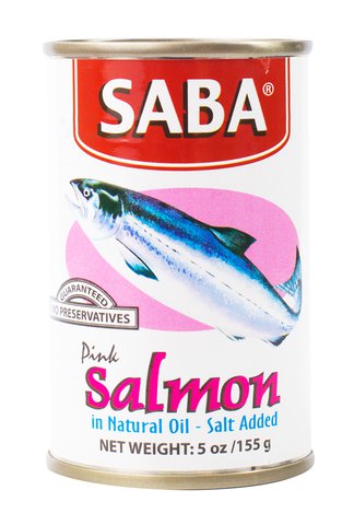 Saba Pink Salmon In Natural Oil 155 g