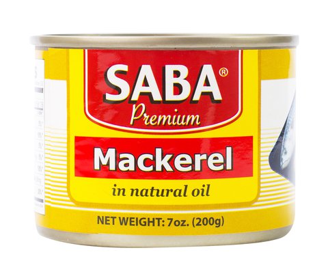 Saba Premium Mackerel In Natural Oil 200 g