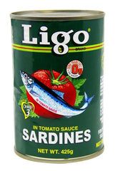 Ligo Sardines In Tomato Sauce 425 g