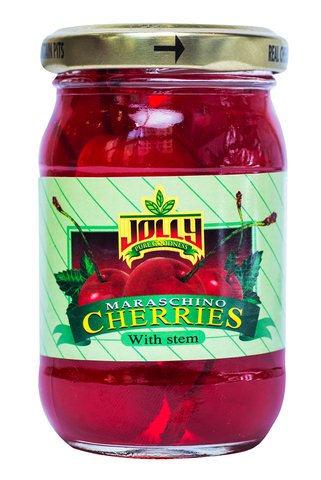 Jolly Maraschino Cherries with Stem 6 oz