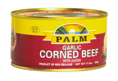 Palm Corned Beef Garlic 326 g