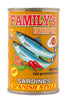 Image of Family's Brand Sardines Spanish Style Easy Open Can 155 g