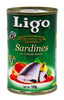 Image of Ligo Sardines Premium In Tomato Sauce 155 g