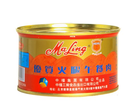 Maling Premium Ham Luncheon Meat Round 397 g