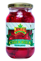 Jolly Maraschino Cherries with Stem 10 oz