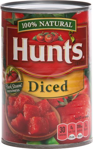 Hunts Diced Tomatoes 411 g