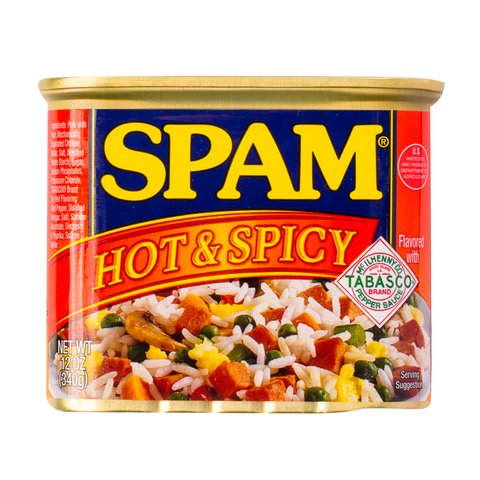 Spam Luncheon Meat Hot &amp; Spicy 340 g