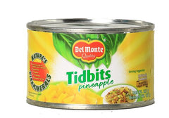 Del Monte Pineapple Tidbits Flat 227 g