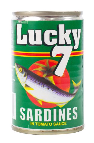 Lucky 7 Sardines In Tomato Sauce 155 g