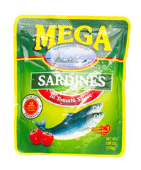 MEGA Sardines In Tomato Sauce (Pouch) 110 g