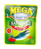 Image of MEGA Sardines In Tomato Sauce (Pouch) 110 g