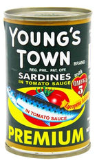 Young's Town Sardines In Tomato Sauce 155 g