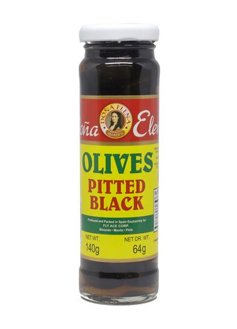 Dona Elena Black Olives Pitted 140 g