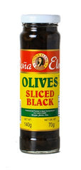 Doña Elena Sliced Black Olives 140 g