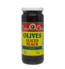 Dona Elena Black Olives Sliced 165 g