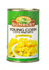 Image of Sunbest Young Corn Cut 425 g