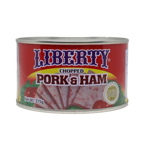 Liberty Chopped Pork &amp; Ham Luncheon Meat (Can) 375 g