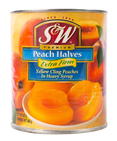 S&amp;W Peach Halves Extra Firm 825 g