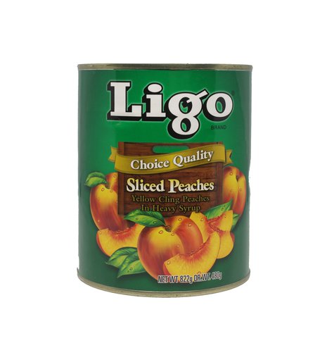 Ligo Sliced Peaches Yellow Cling 822 g