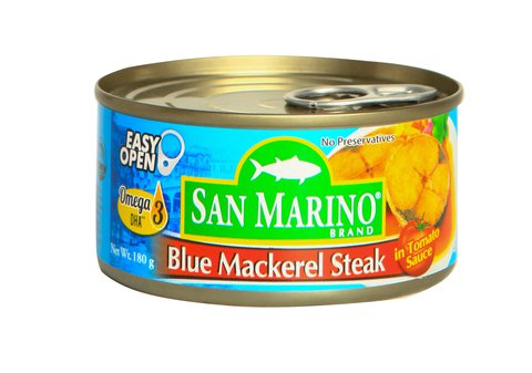 San Marino Blue Mackerel Steak In Tomato Sauce 180 g