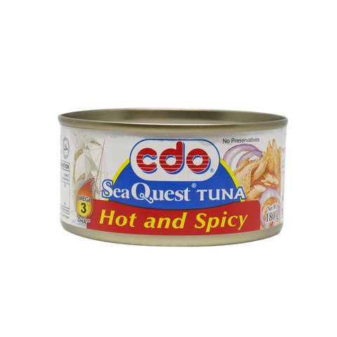 CDO Seaquest Tuna Hot &amp; Spicy (Can) 180 g