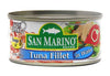 Image of San Marino Tuna Fillet In Water 180 g