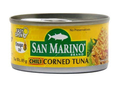 San Marino Chili Corned Tuna Easy Open Can 85 g