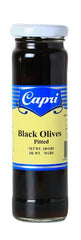 Capri Black Olives Pitted 140 g