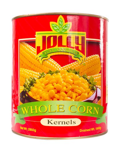 Jolly Whole Kernel Corn 2950 g /can