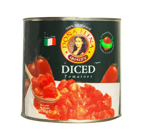 Doña Elena Diced Tomato 2550 g