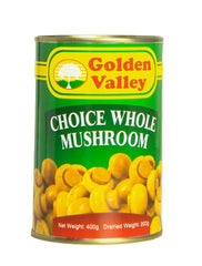 Golden Valley Whole Mushroom (Can) 400 g