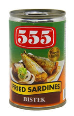 555 Fried Sardines Bistek 155 g