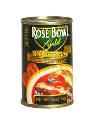 Rose Bowl Gold Sardines with Tomato Sauce 155 g