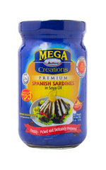 MEGA Premium Spanish Sardines In Natural Oil 225 g