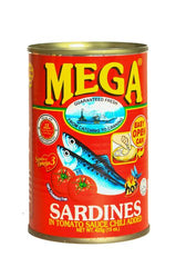 Mega Sardines Tomato Sauce Chili 425 g