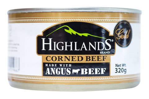 Highlanders Gold Corned Beef 320 g