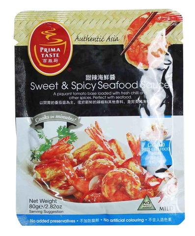 Prima Sweet &amp; Spicy Seafood Sauce 80 g