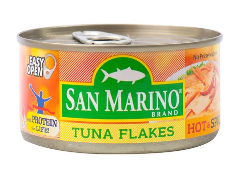 San Marino Tuna Flakes Hot &amp; Spicy 180 g