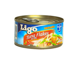 Ligo Tuna Flakes Hot &amp; Spicy 184 g